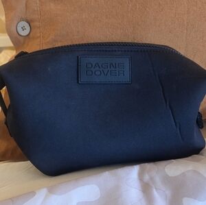 Dagne Dover Hunter Large Toiletry Bag Black Neoprene LIKE NEW